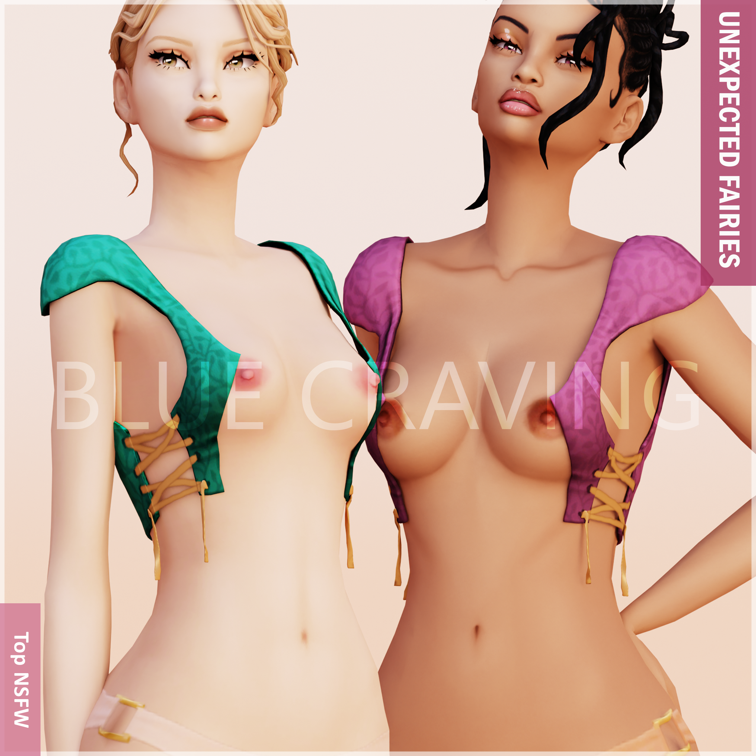 [Blue Craving] Unexpected Fairies - Top NSFW